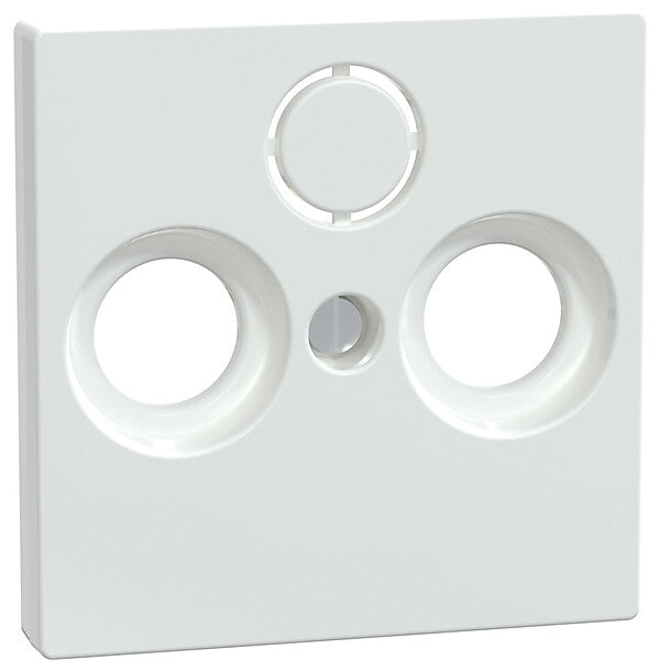 Merten Zentralplatte aws/gl für Antennendose 296725